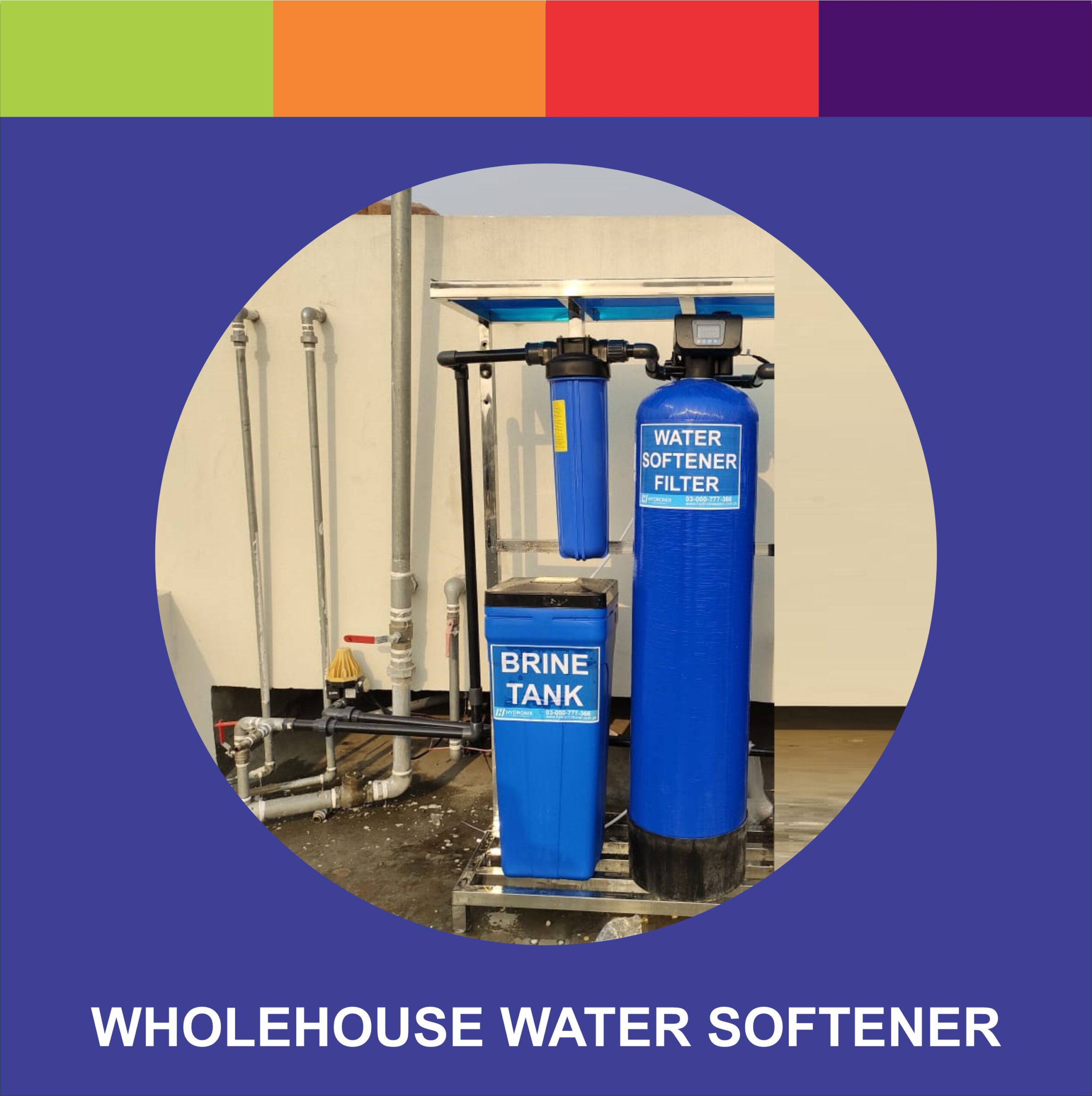whole house water softener