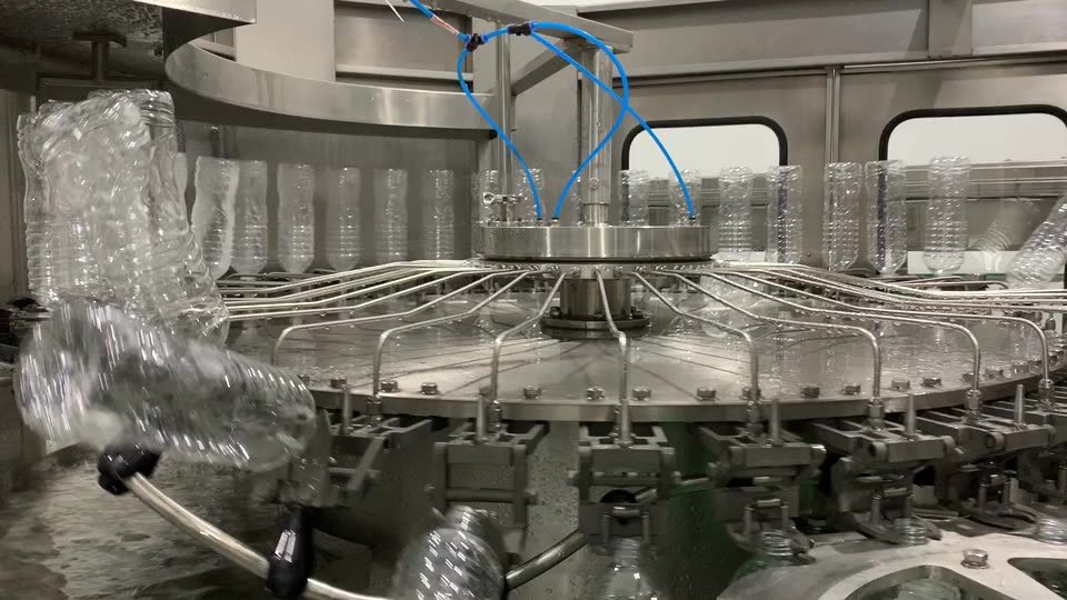 Water Bottle Rinsing Machine