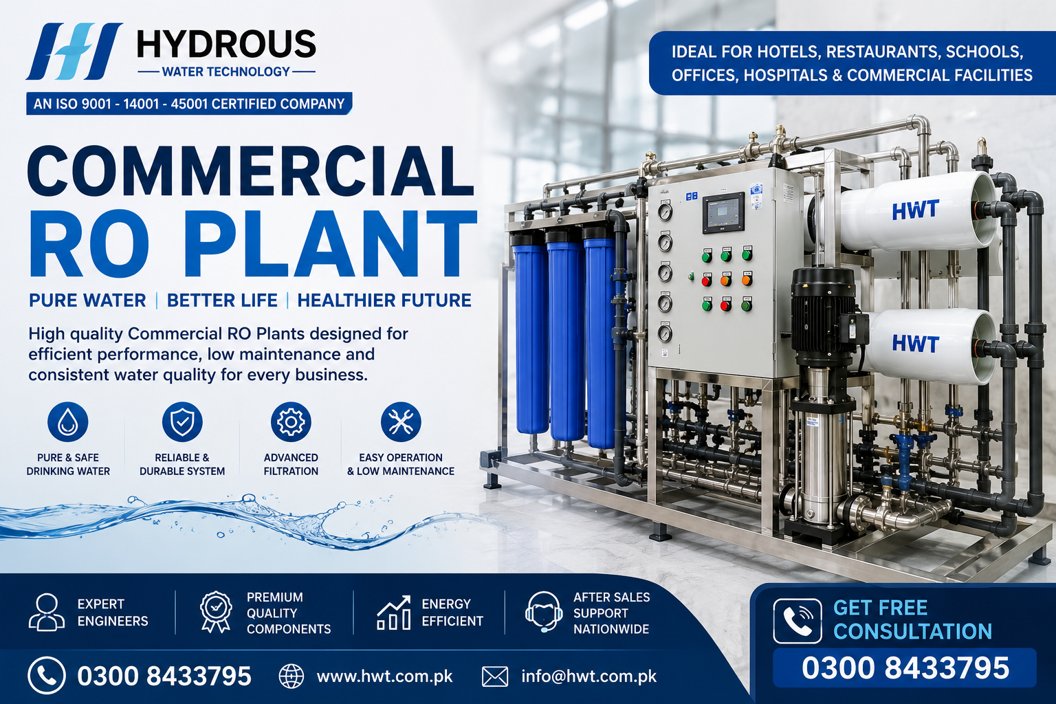 Commercial RO Plant in Pakistan