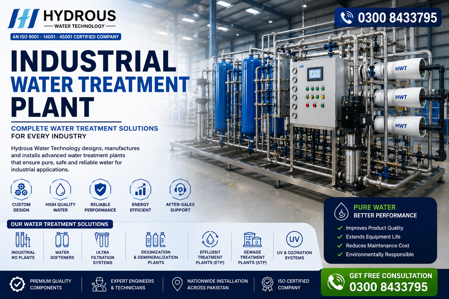 Industrial Water Treatment Plant Pakistan